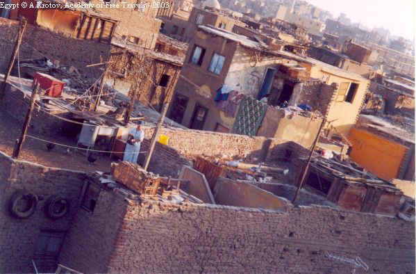 Вид из окна Шохди. тоже Каир.