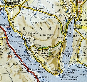 Дорога Нубейба-Суэц. Синайский п-ов. Египет.