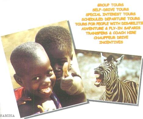 Африканская рекламка из намибийского журнала.