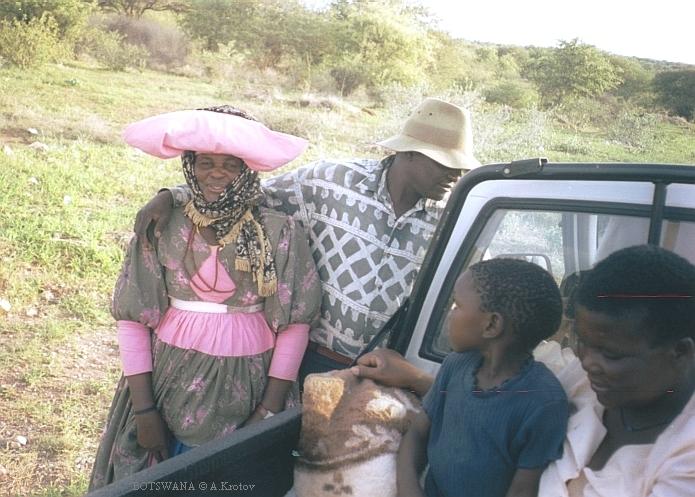 Автостоп "за деньги" - норма жизни в Ботсване.
